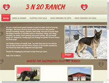 Tablet Screenshot of 3n20ranch.com